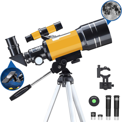 Telescopio di rifrattore di Eyepice 70x300mm per astronomia