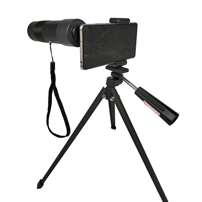 Telescopio monoculare 8x33 del telefono cellulare portatile con la clip ed il treppiede