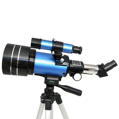 telescopio astronomico di rifrattore di 70mm HD con il treppiede