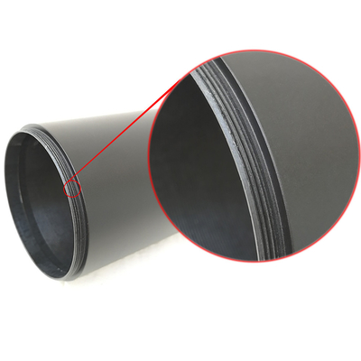Matte Black Tripod Stand, parasole di portata del fucile della lega di alluminio 56mm