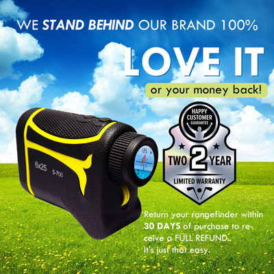 telemetro ricaricabile 1000m del laser 6X con Pinsensor