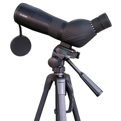 Telescopio di bird-watching di Porro Bak4 20-60x60 con il treppiede