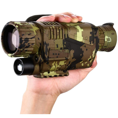 Cannocchiale infrarosso di visione notturna di portata di ottica di Digital 5x8 con la carta 16GB