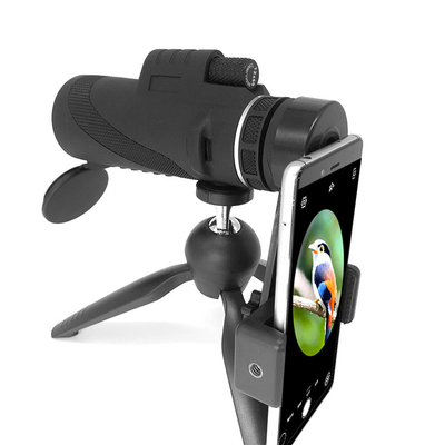 Telescopio monoculare termico 12x50 HD di visione notturna del telefono militare con l'adattatore del telefono