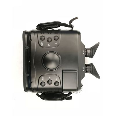 Registrazione di immagini termiche infrarossa militare che si raffredda con GPS, bussola elettronica, gamma del laser